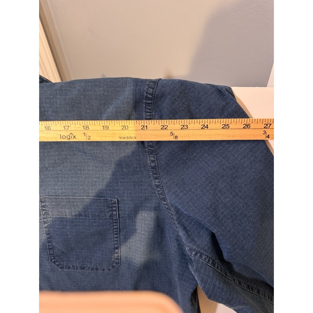 Vineyard Vines NWT Chore Jacket Men's XL Medium Blue Patch Pockets Buttons - Picture 5 of 8